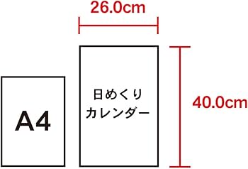 Amazon | 新日本カレンダー 2025年 カレンダー 日めくり メモ付